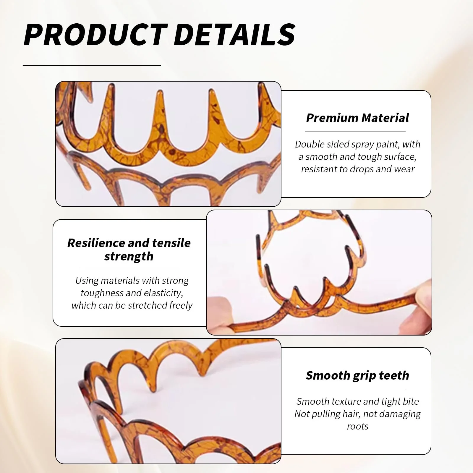 Обруч Зигзаг для волосся Жіночий, фото №3