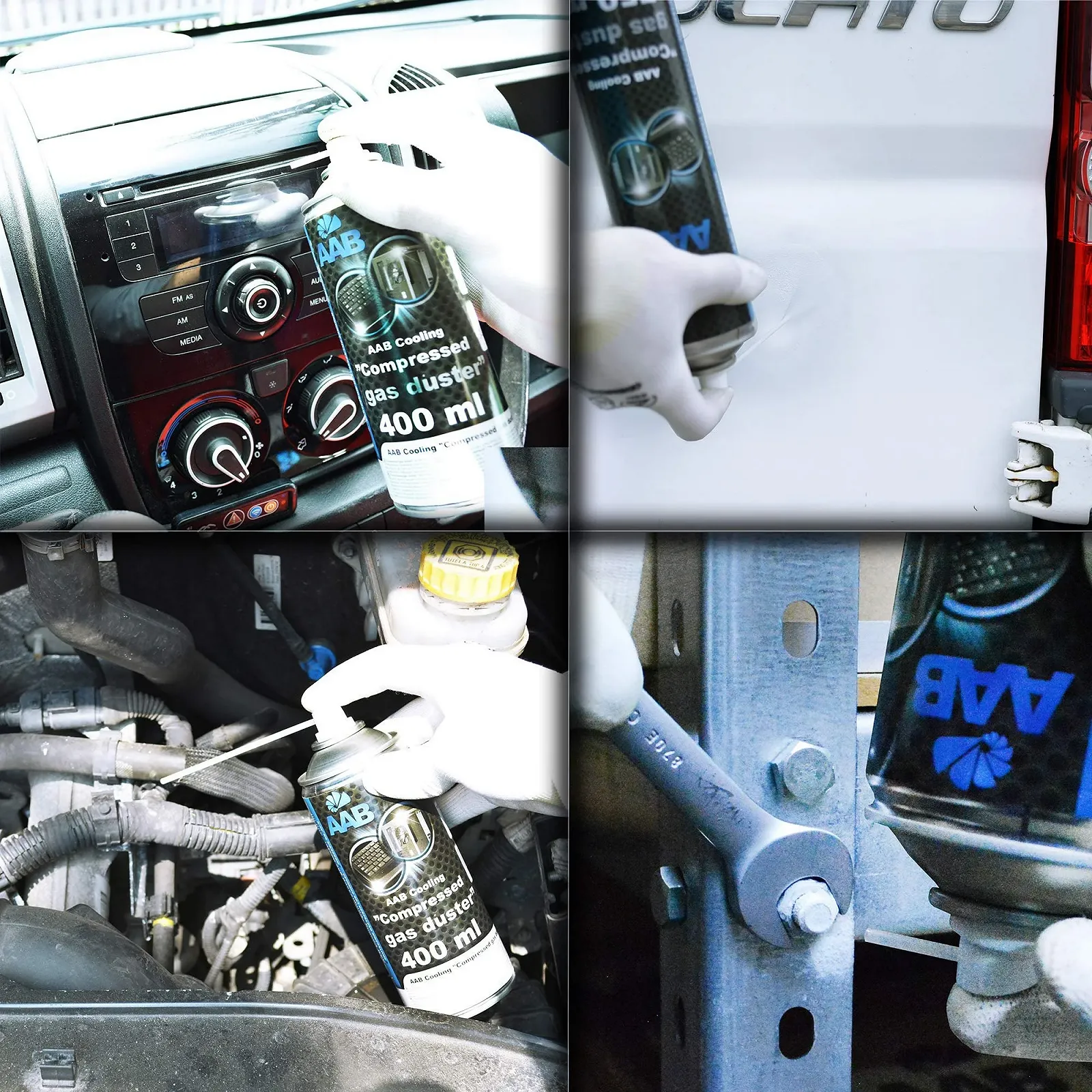 Стиснене повітря AAB K2 400 мл, фото №8 Стиснене повітря AAB K2 400 мл, фото №8