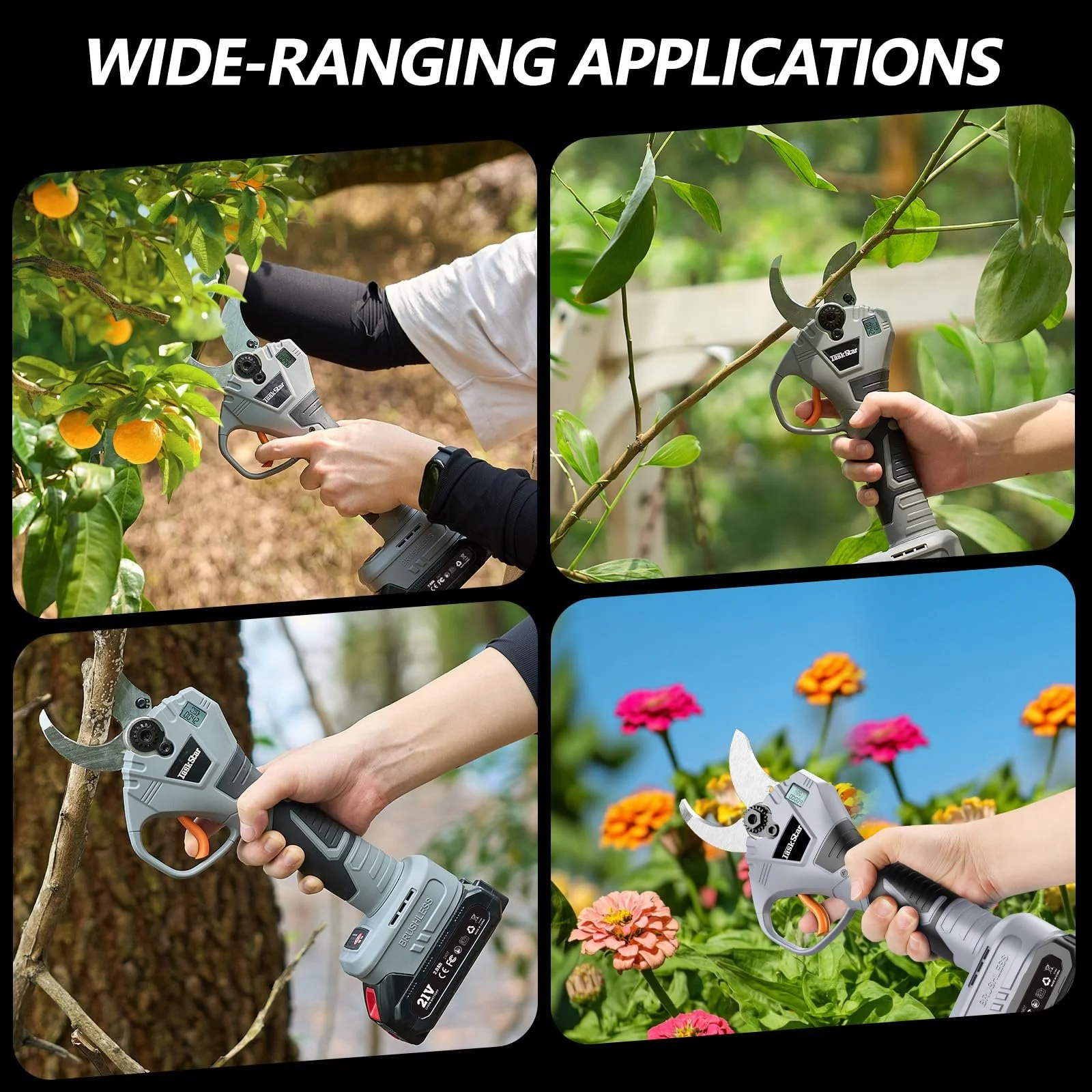 Акумуляторні ножиці TaskStar 40 мм, 2 x 2000 мАг, фото №8