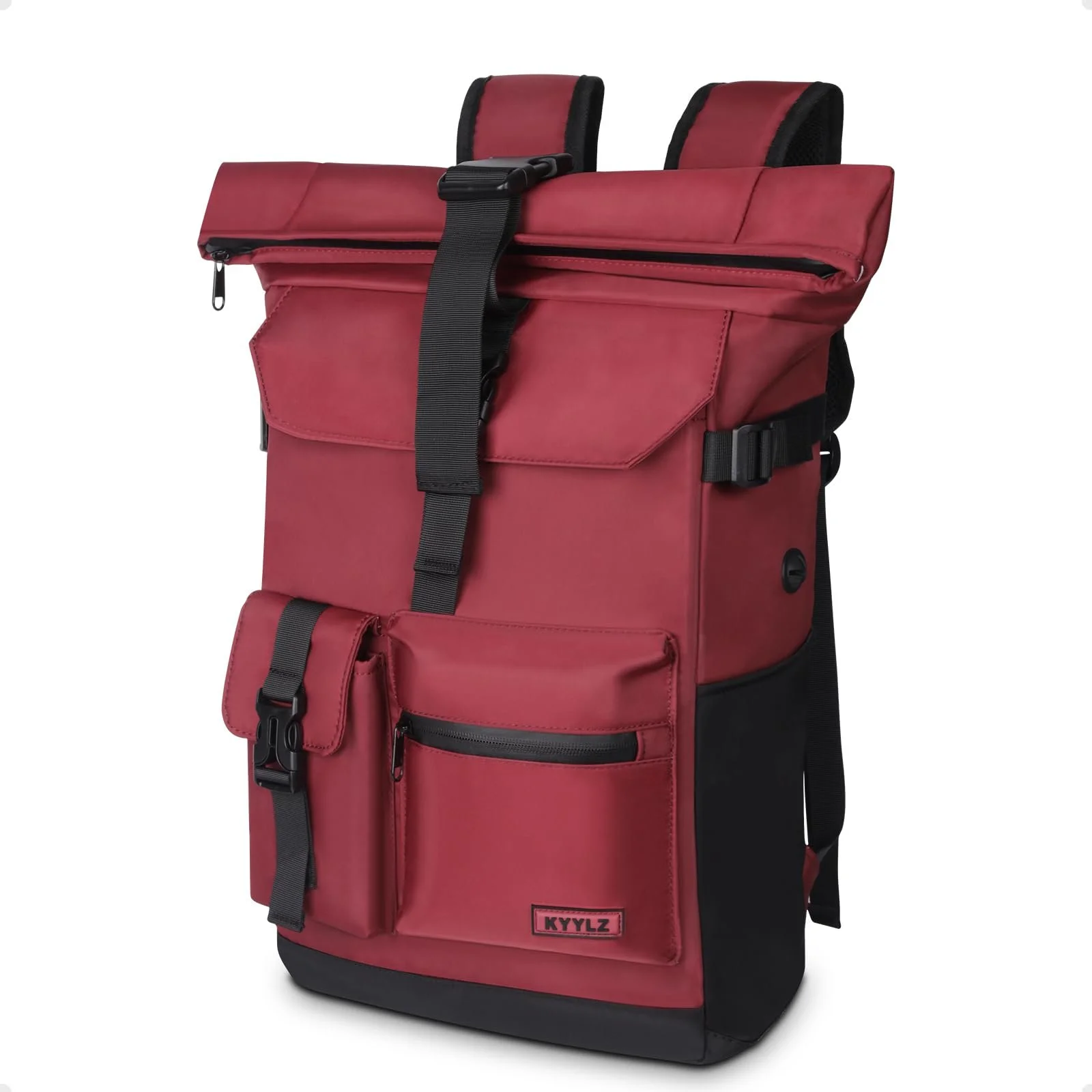 Рюкзак Rolltop для ноутбука 17.3 дюйма водонепроникний 28 л Red, фото №1 Рюкзак Rolltop для ноутбука 17.3 дюйма водонепроникний 28 л Red, фото №1