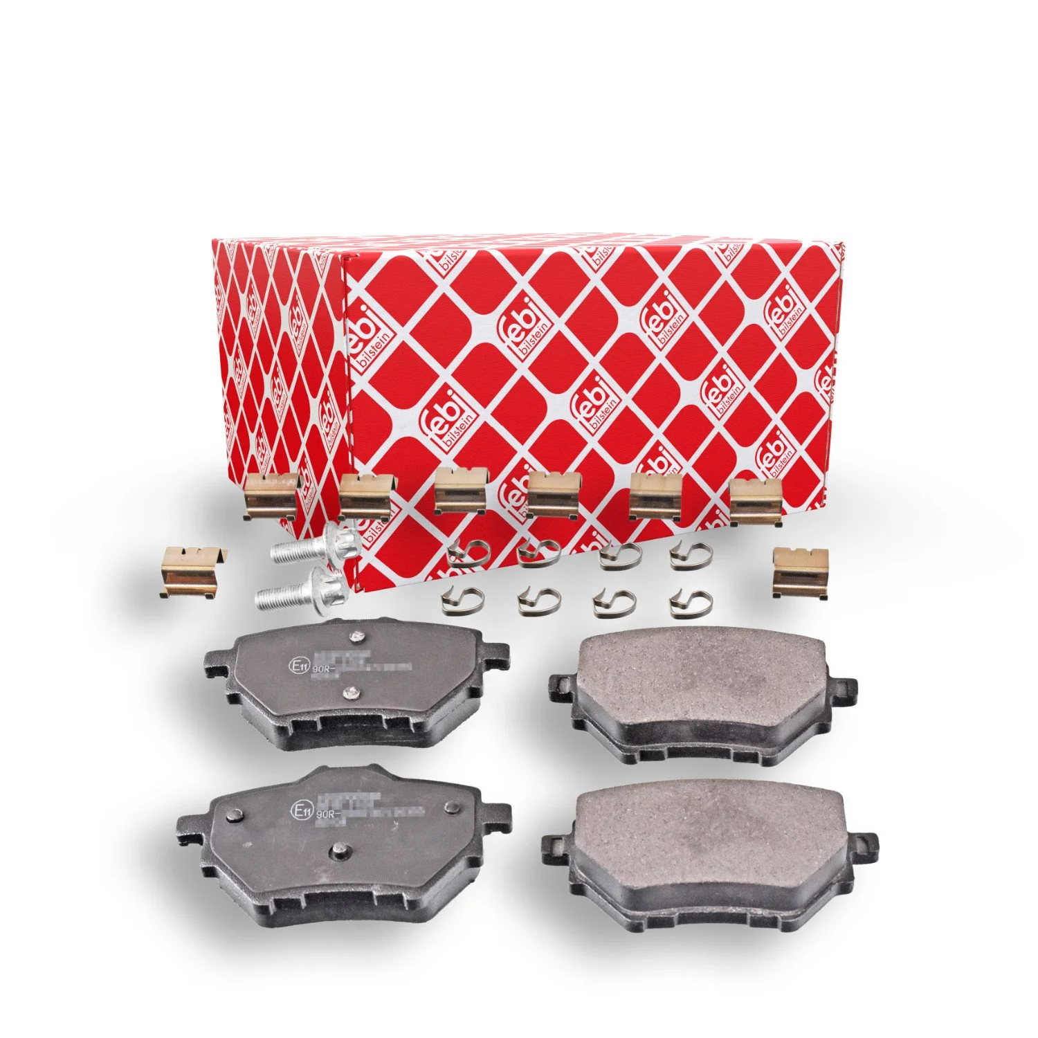 Комплект тормозных колодок дискового тормоза FEBI BILSTEIN 16959 для CITROËN FIAT OPEL PEUGEOT, фото №1