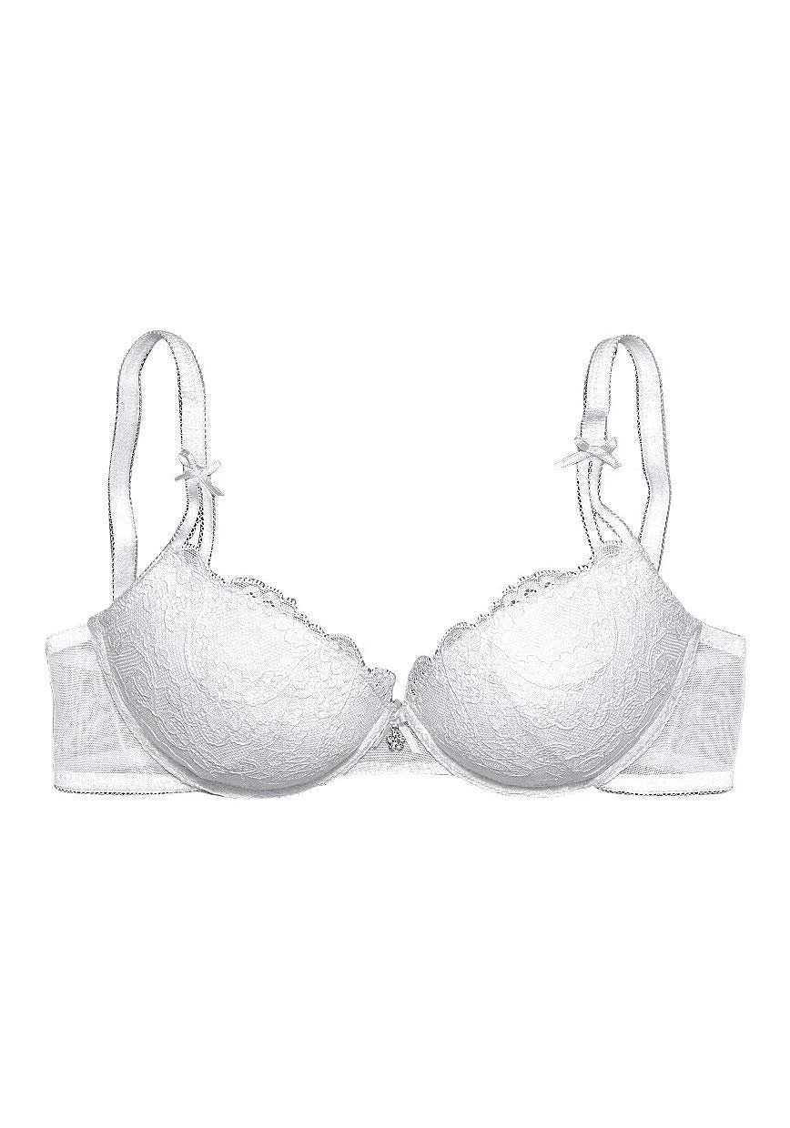 Бюстгальтер Push Up Lascana Breathable Straps and Back Closure Adjustable Romantic, фото №1 Бюстгальтер Push Up Lascana Breathable Straps and Back Closure Adjustable Romantic, фото №1