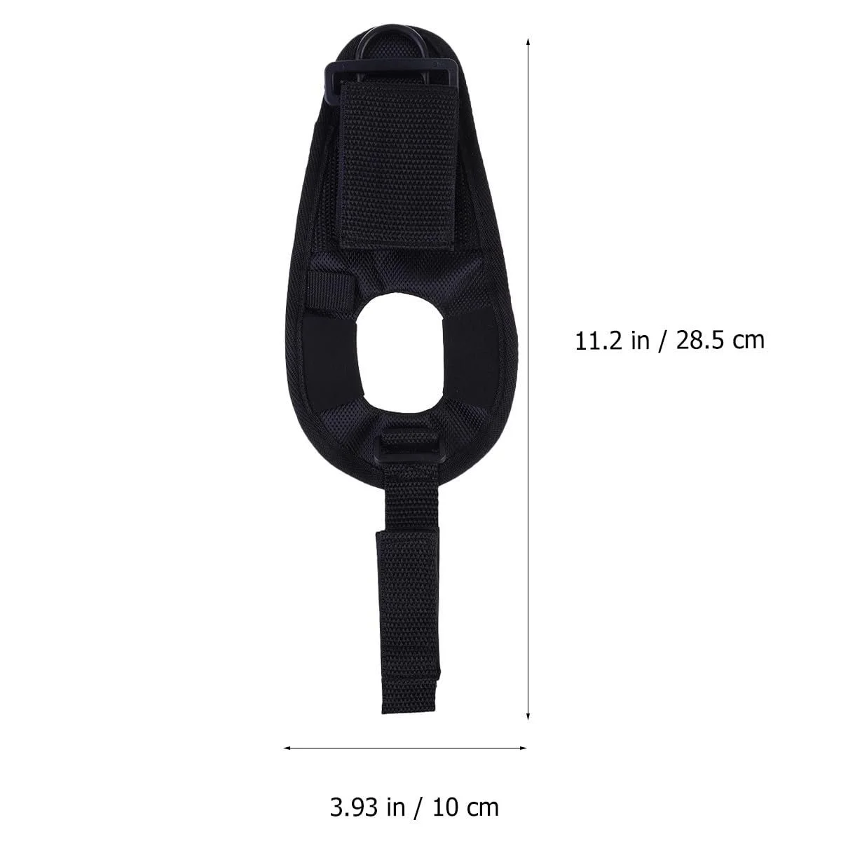 Рукавичка для дайвінгу DOITOOL з регульованим нейлоновим тримачем, ремінець на зап'ястя для підводних ліхтарів 25–33 мм, м'яка, чорна, вільні руки для дайвінгу, нічної риболовлі та ін., фото №5