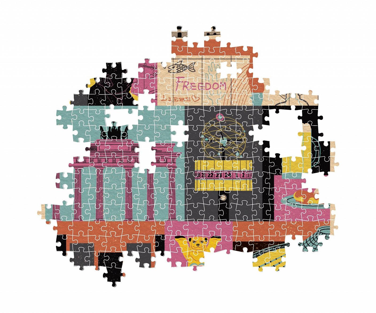 Пазл Clementoni Berlin 39845 1000 элементов 70 x 50 см для взрослых, фото №5