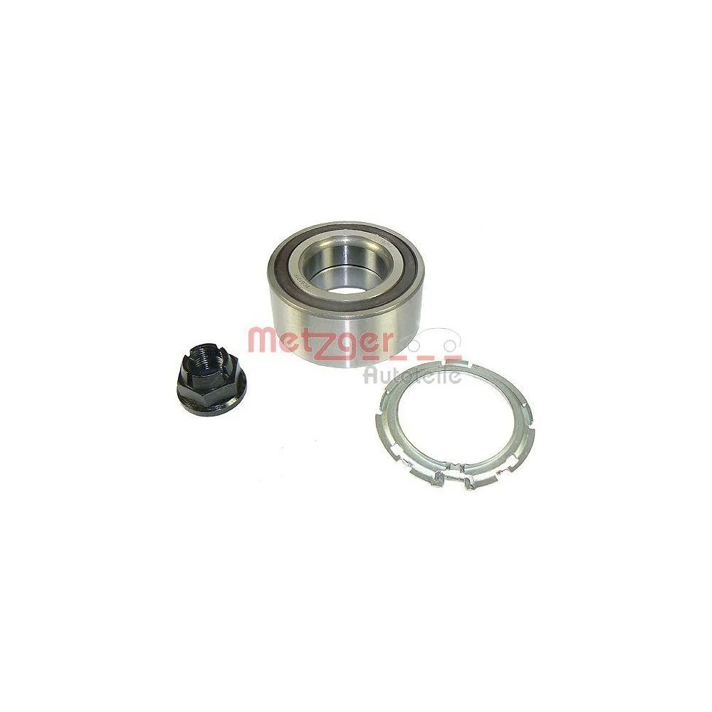 Комплект підшипника маточини METZGER WM 1313 для NISSAN OPEL RENAULT VAUXHALL, передня вісь, фото №1