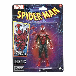 Фигурка Hasbro Marvel Legends Series Spider-Man Ben Reilly 15 см 2 аксессуара synthetic.ua - Фото 1