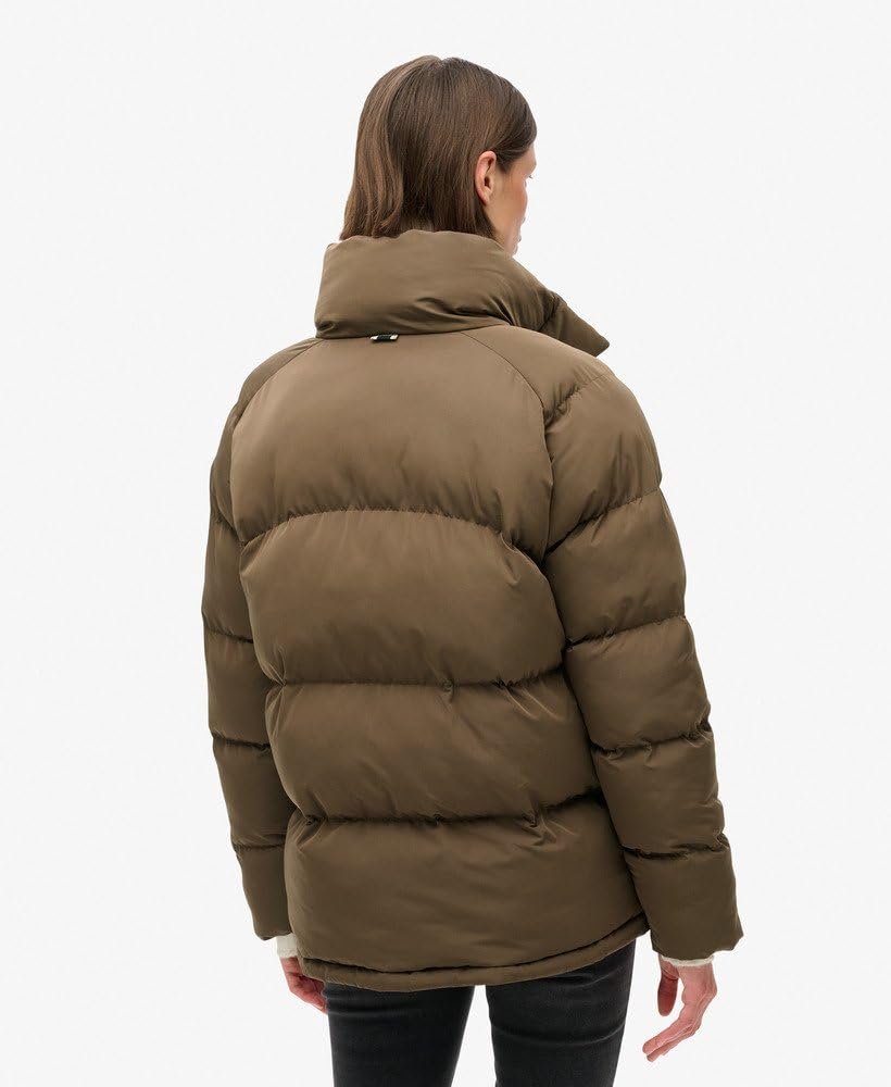 Куртка Superdry стеганая средней длины, фото №4