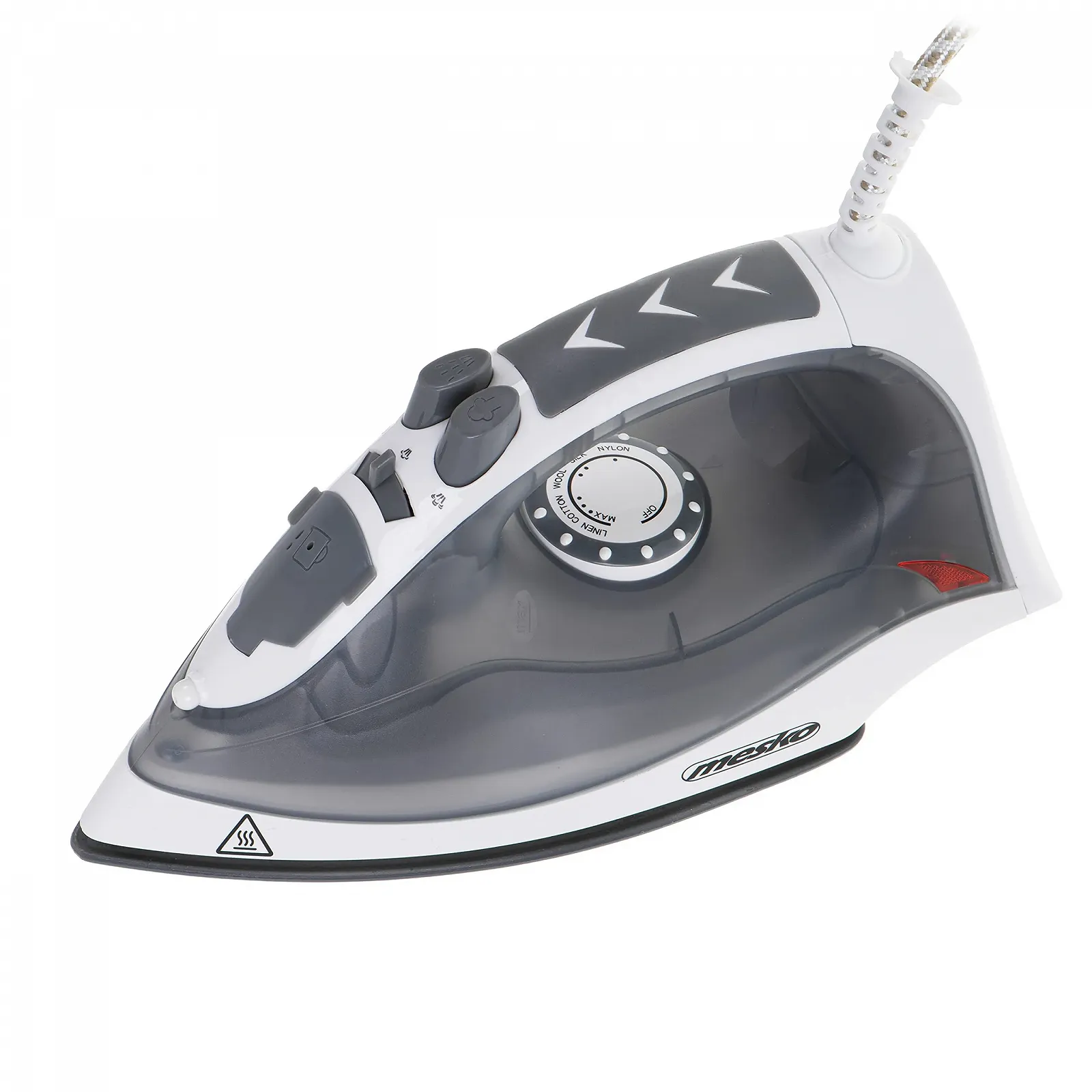 Паровой утюг Mesko MS 5037 2800 Вт 170 мл Серый, фото №2