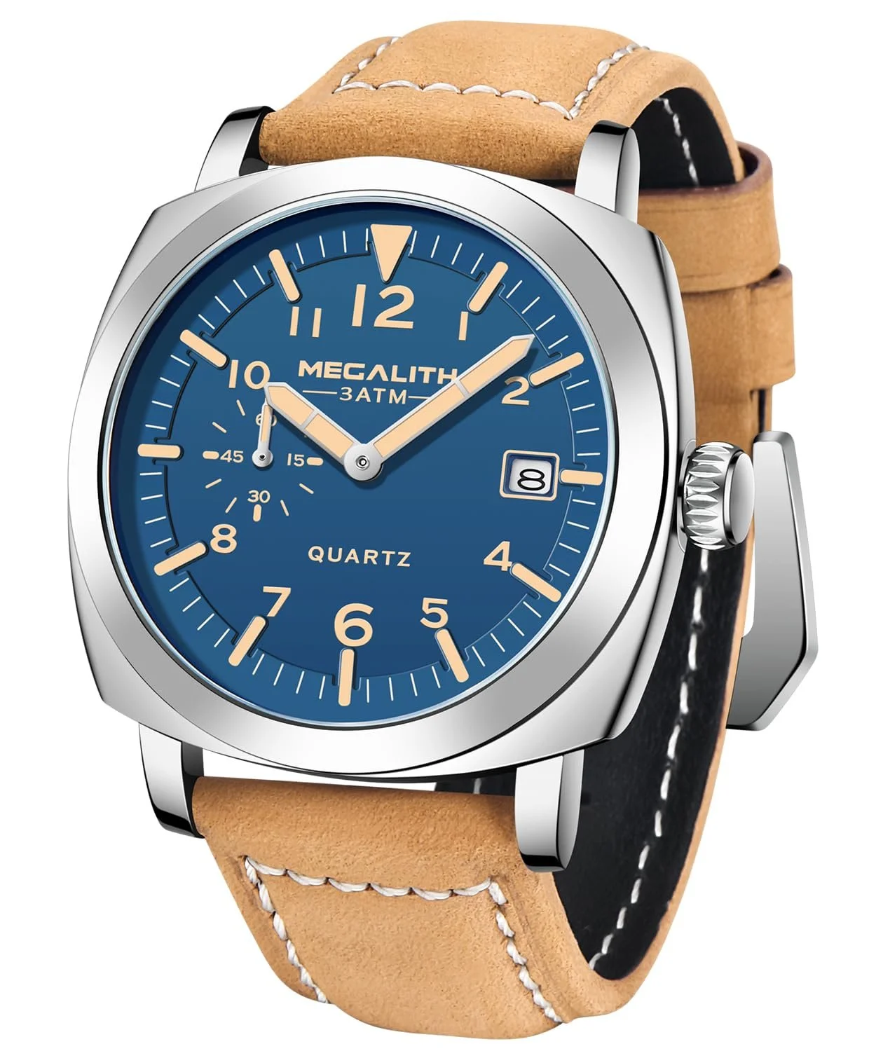 Годинник MEGALITH Кварцовий Аналоговий Водонепроникний, фото №1