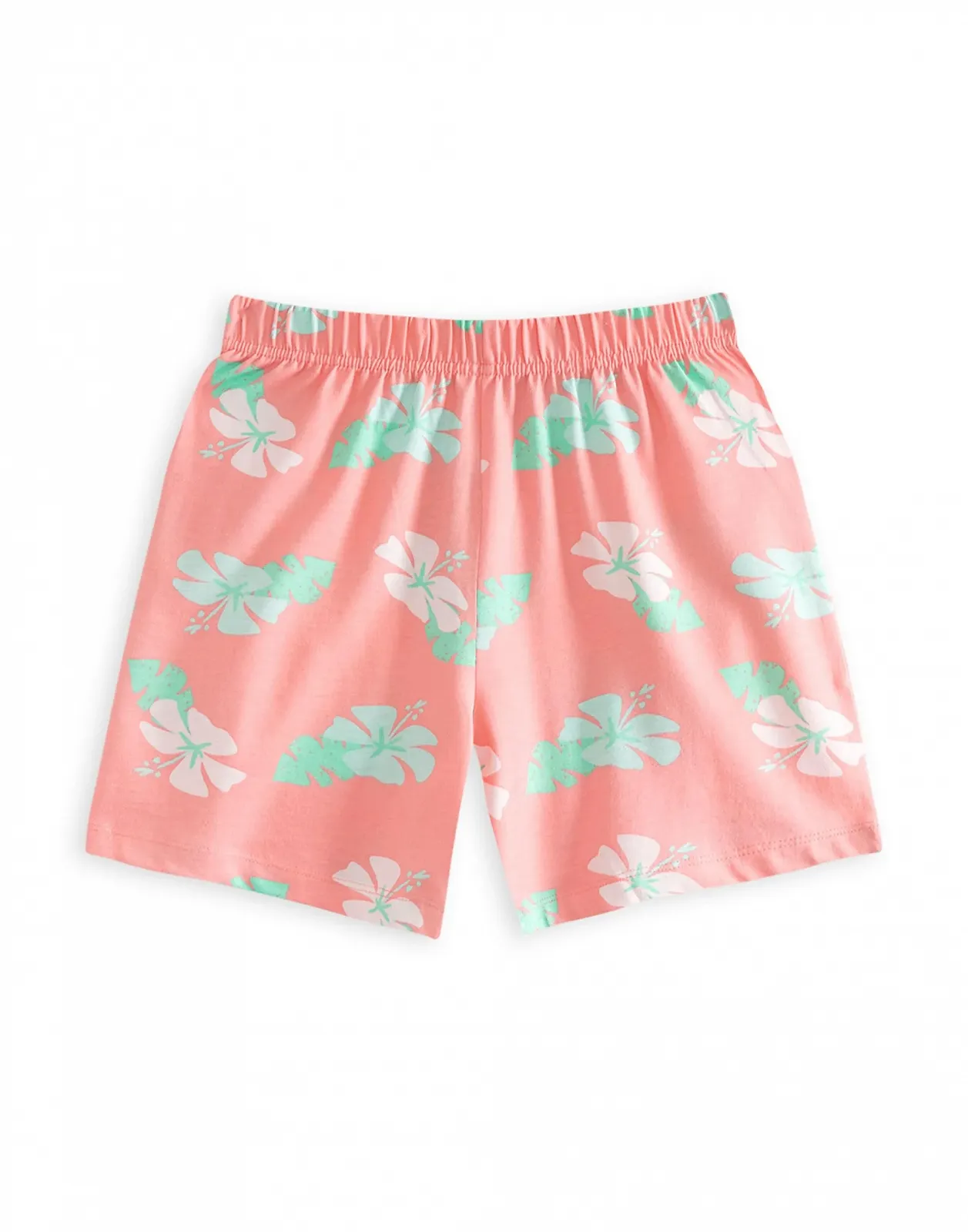 Піжамний набір Disney Moana для дівчат Білий та кораловий Короткий рукав, короткі штани Pua, фото №6 Піжамний набір Disney Moana для дівчат Білий та кораловий Короткий рукав, короткі штани Pua, фото №6