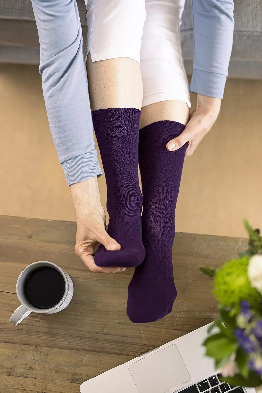 Носки IOMI Footnurse женские для диабетиков свободного кроя с ручным соединением швов на пальцах, 6 пар, размер 4-8, фото №3 Носки IOMI Footnurse женские для диабетиков свободного кроя с ручным соединением швов на пальцах, 6 пар, размер 4-8, фото №3