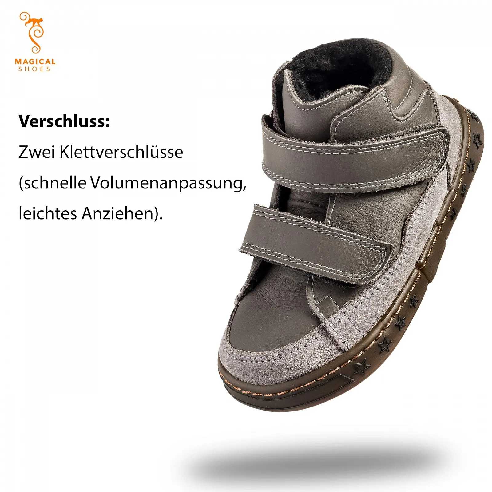 Зимние босоножки Magical Shoes OLAF, детские, утепленные, кожаные, размер 21-28, фото №3 Зимние босоножки Magical Shoes OLAF, детские, утепленные, кожаные, размер 21-28, фото №3