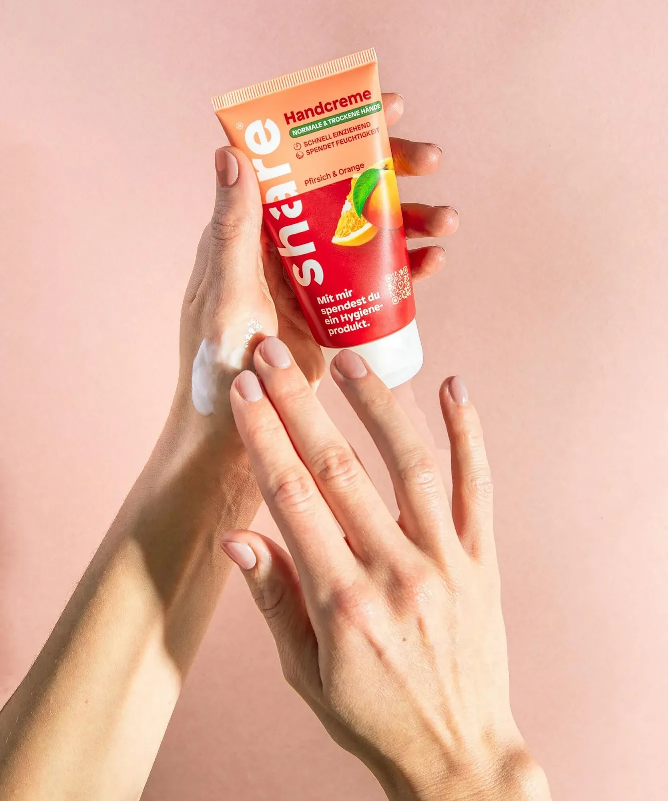 Крем для рук share Персик та Апельсин 10 x 75 мл, фото №3 Крем для рук share Персик та Апельсин 10 x 75 мл, фото №3