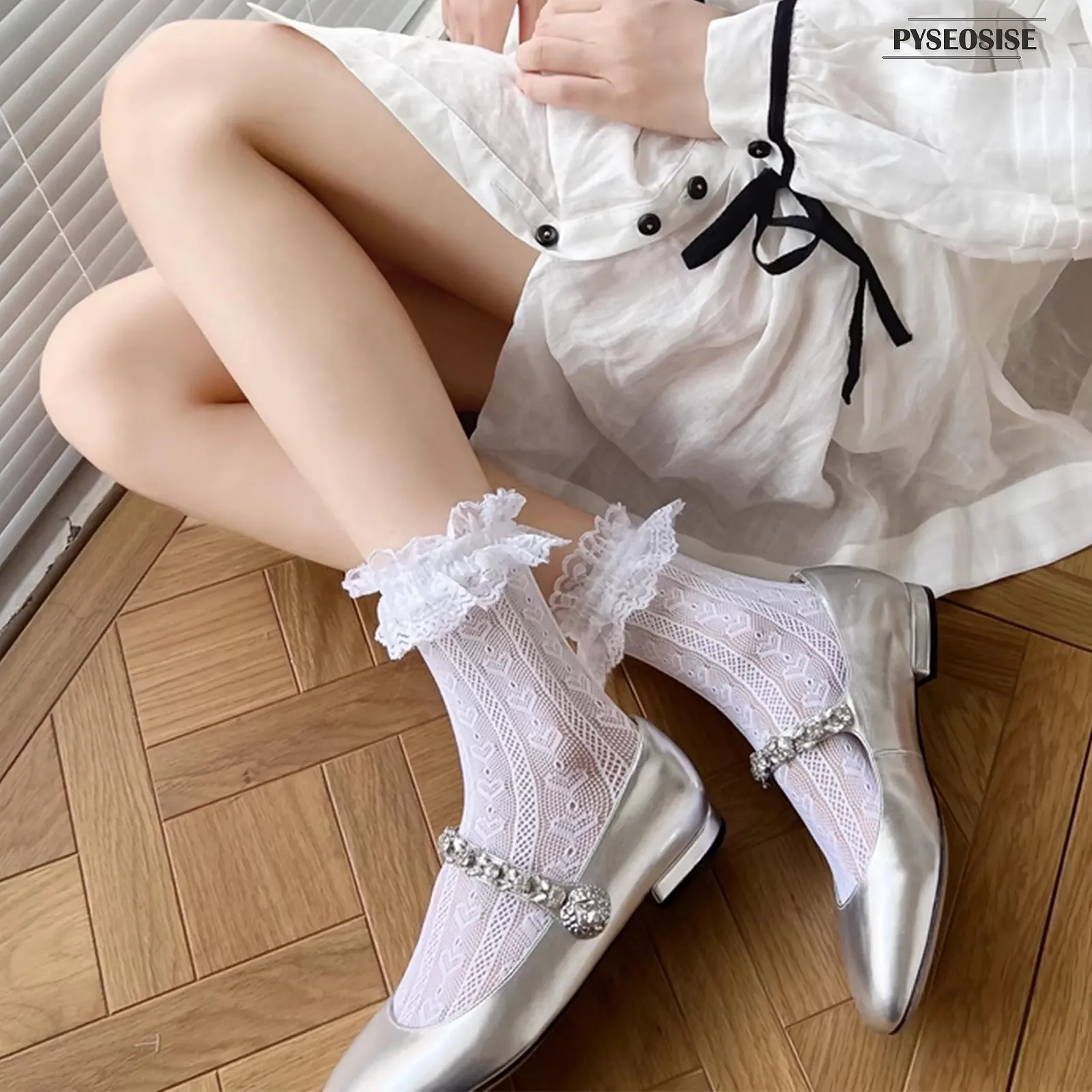 Шкарпетки з рюшами (6 пар), фото №3