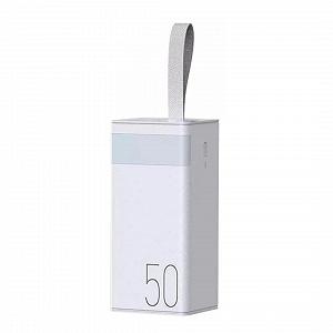 Павербанк Remax RPP-321 / 50000мАч / 22,5 Вт / USB-C+USB-A+microUSB / PD+QC / с фонариком / Белый - Фото 1