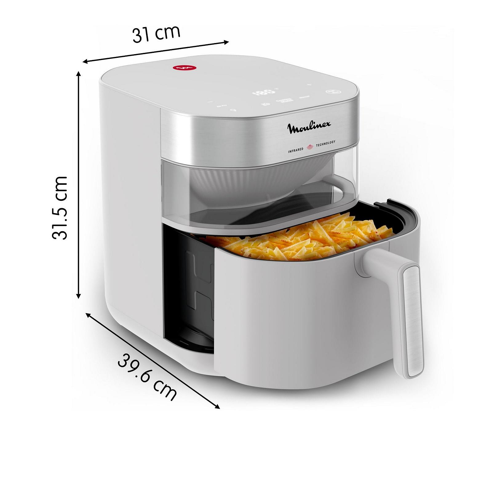 Мультипіч Moulinex Easy Fry Infrared EZ831G 7 л інфрачервона технологія 8 режимів з оглядовим вікном, фото №9 Мультипіч Moulinex Easy Fry Infrared EZ831G 7 л інфрачервона технологія 8 режимів з оглядовим вікном, фото №9