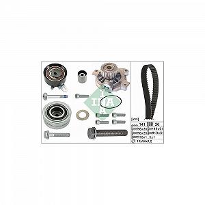 Водяной насос + комплект ремня ГРМ INA 530 0482 30 - Фото 1