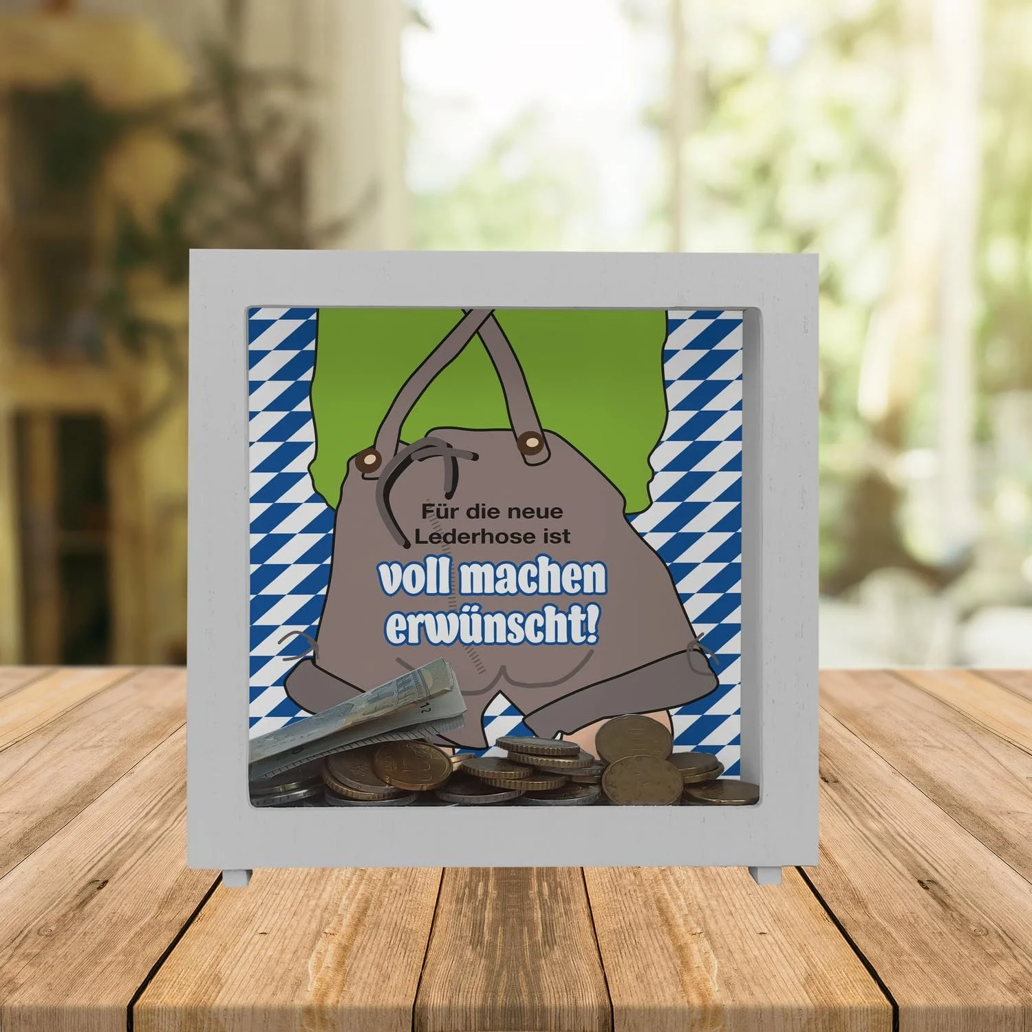 Скарбничка-рамка Wooden Frame Дерев'яна, фото №2