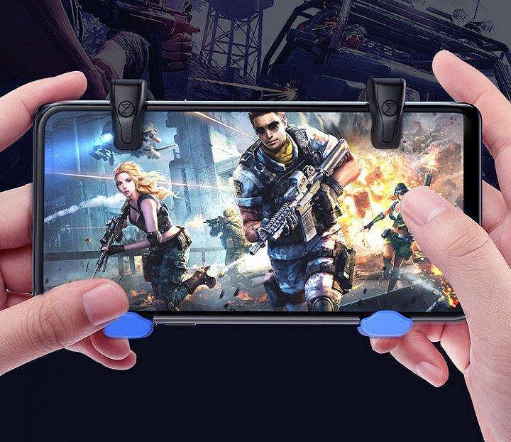 Игровые триггеры Stinger стингер с макросом PHANTOM Z2 для смартфона pubg mobile пабг мобайл левый-правый, фото №5