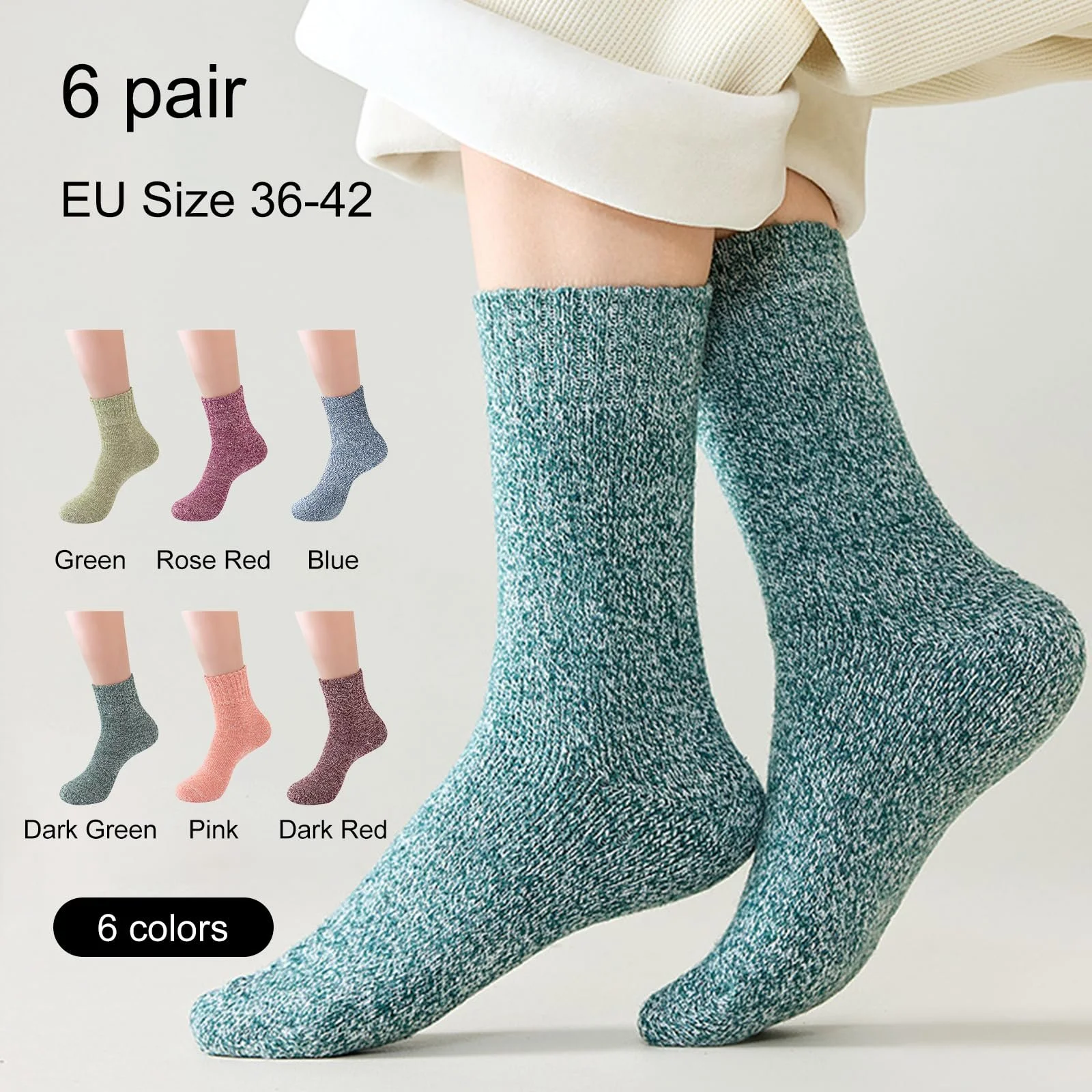 Термошкарпетки Bavooty Жіночі EU36-42, фото №2