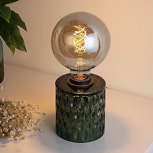 Настільна лампа Pauleen Crystal 20 W E27 230 V скло Green synthetic.ua - Фото 1