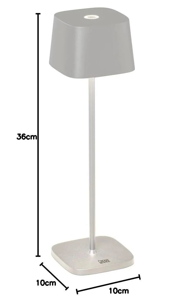 Настільна лампа Konstsmide Capri 7814-250 USB LED 2.2 W White, фото №6