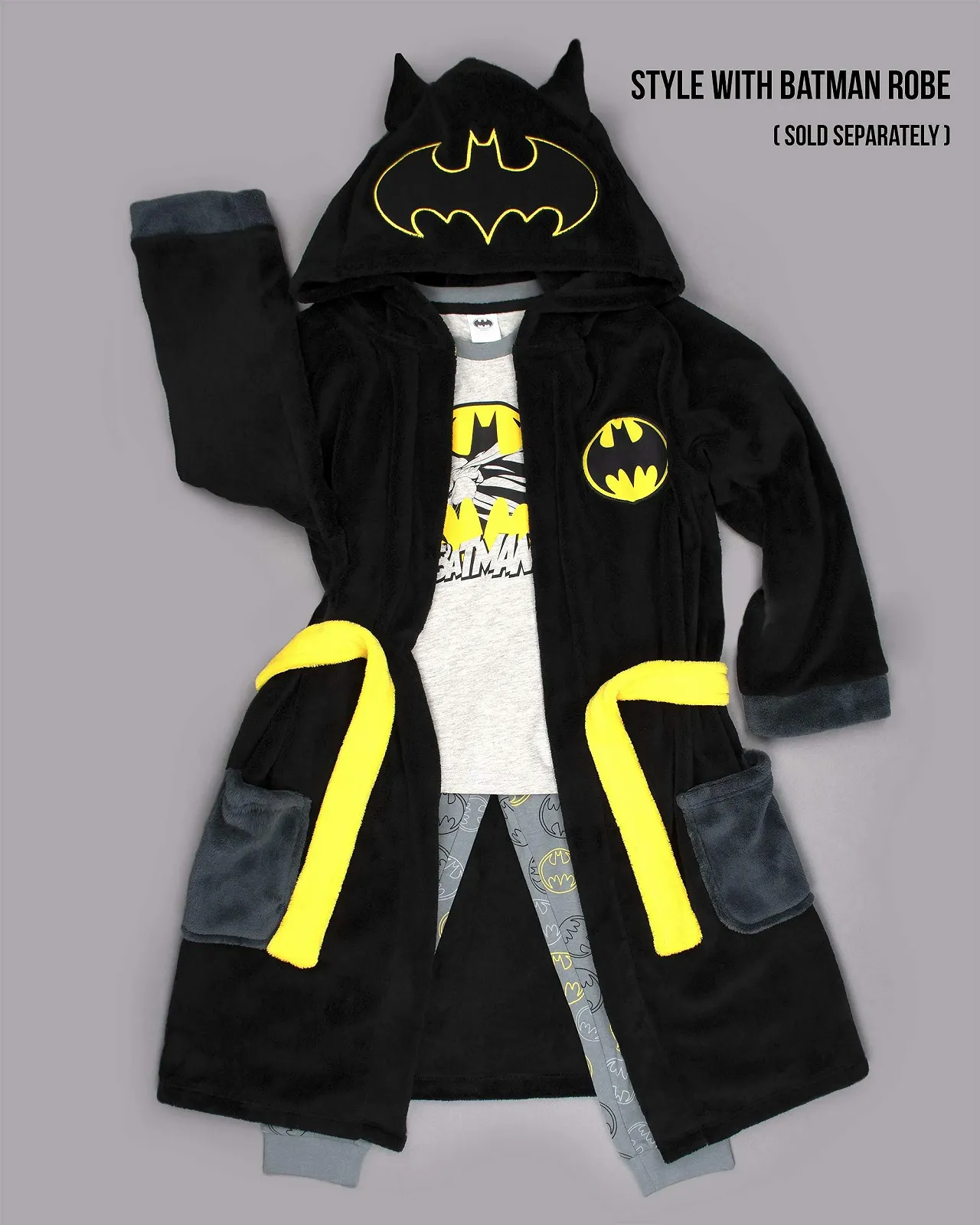 Пижама DC Comics Batman для мальчиков, фото №4