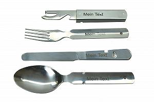 Купити Набір столових приборів all4myoffice BW 4-Piece Heavy Design включно з лазерним гравіруванням - Фото 1 Набір столових приборів all4myoffice BW 4-Piece Heavy Design включно з лазерним гравіруванням - Фото 1