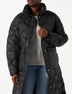 Пальто JJXX Jxlenora Shiny Quilted Coat Sn Женское synthetic.ua - Фото 1