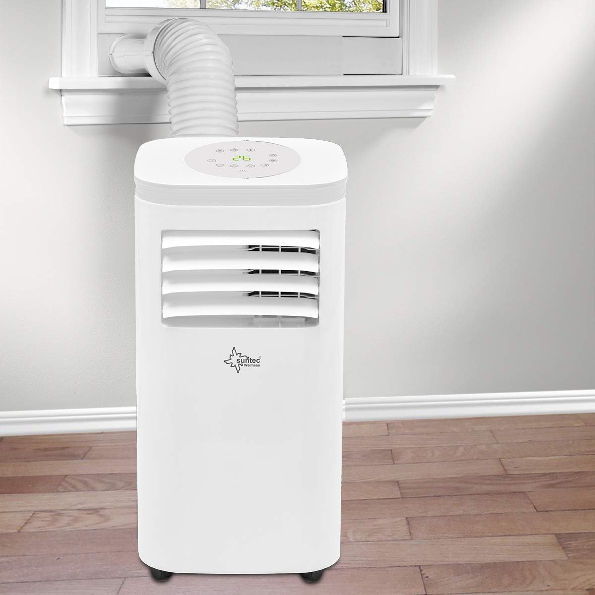 Мобільний кондиціонер Suntec Freeze 9,000 Eco R290 9,000 BTU/h Білий, фото №7
