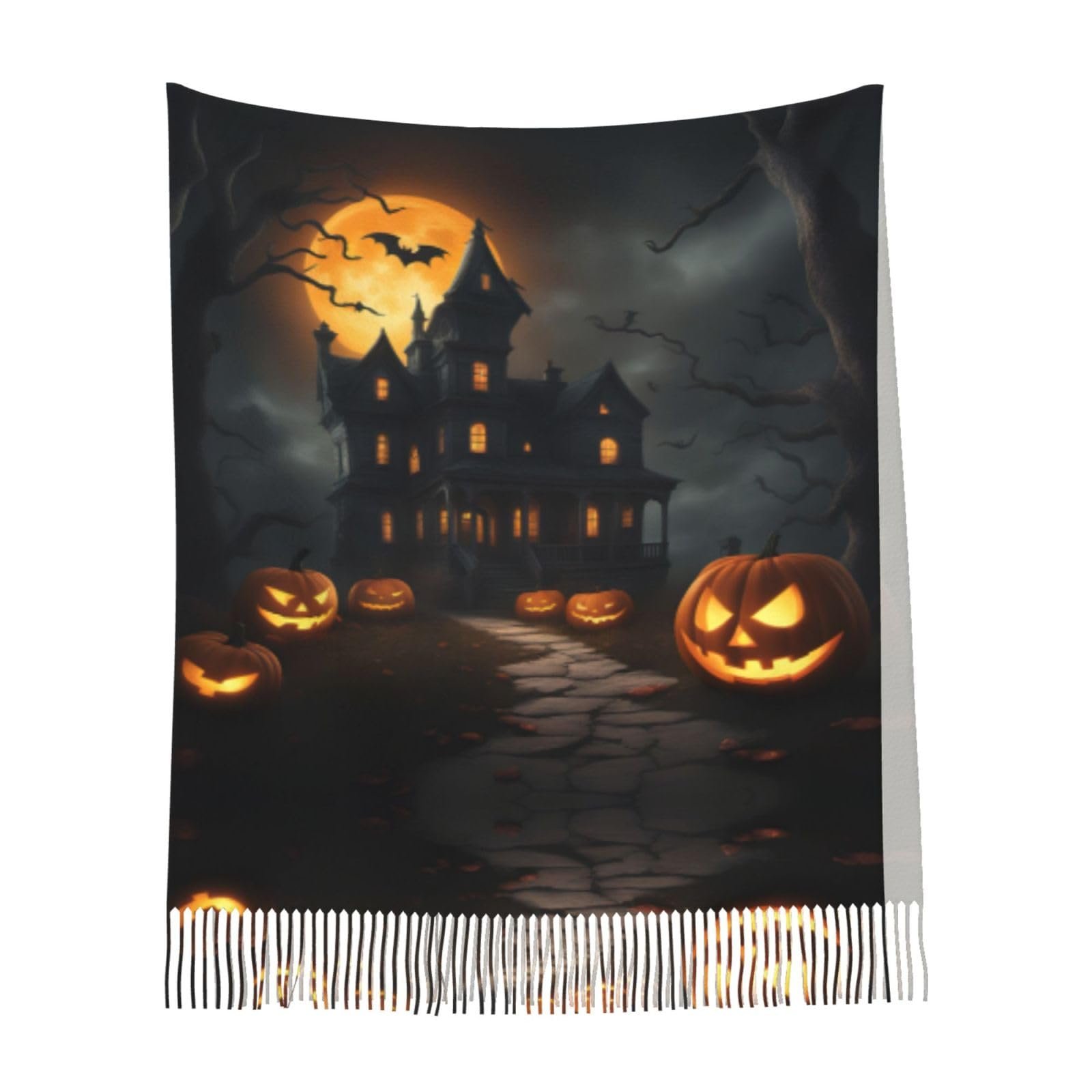 Шаль LNNIUK Halloween з принтом, фото №9
