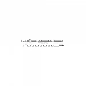 Датчик зносу гальмівних колодок TRISCAN 8115 11048 для BMW передня вісь - Фото 1