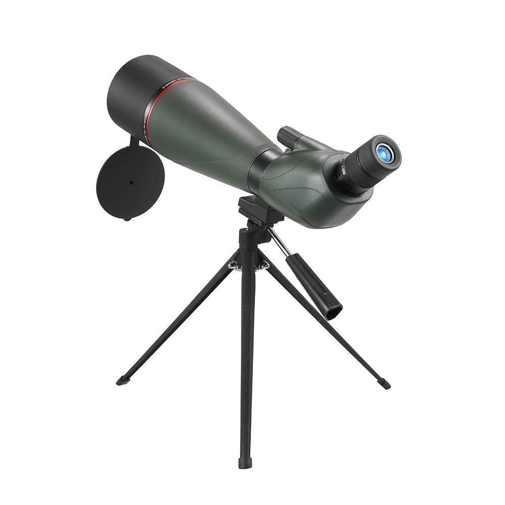 Бінокль Practical Telescope 60x80 Monocular Telescope Bak4 Водостійкий Анти-Фог Сірий, фото №3