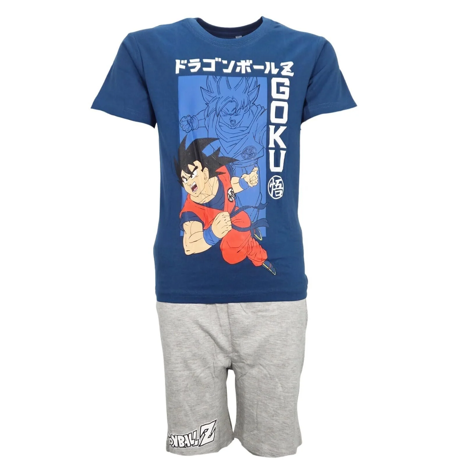 Пижама для мальчиков Dragonball Z (футболка и шорты) WS-Trend Goku, фото №1