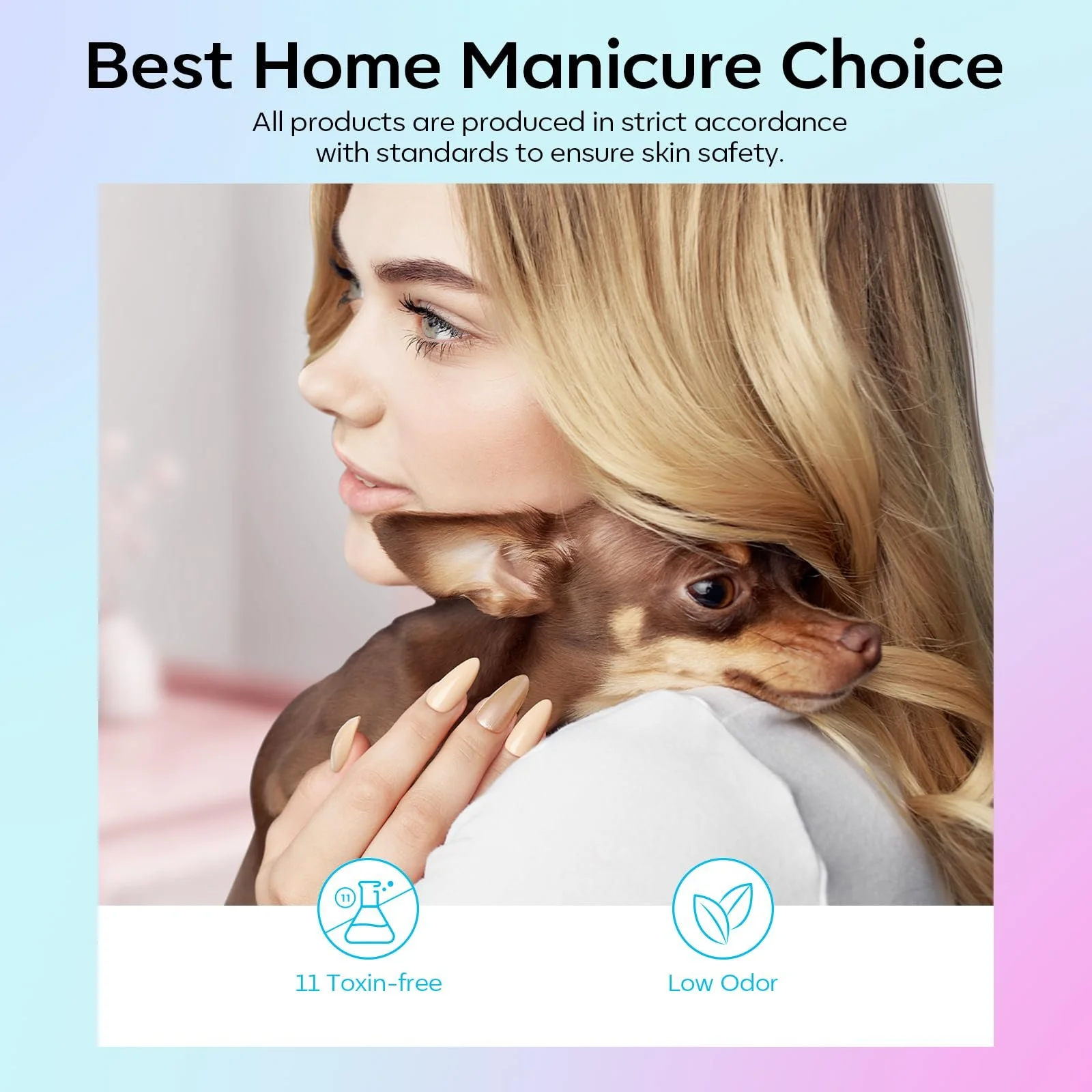 Гель-лак modelones Блискітки 6 кольорів, фото №7