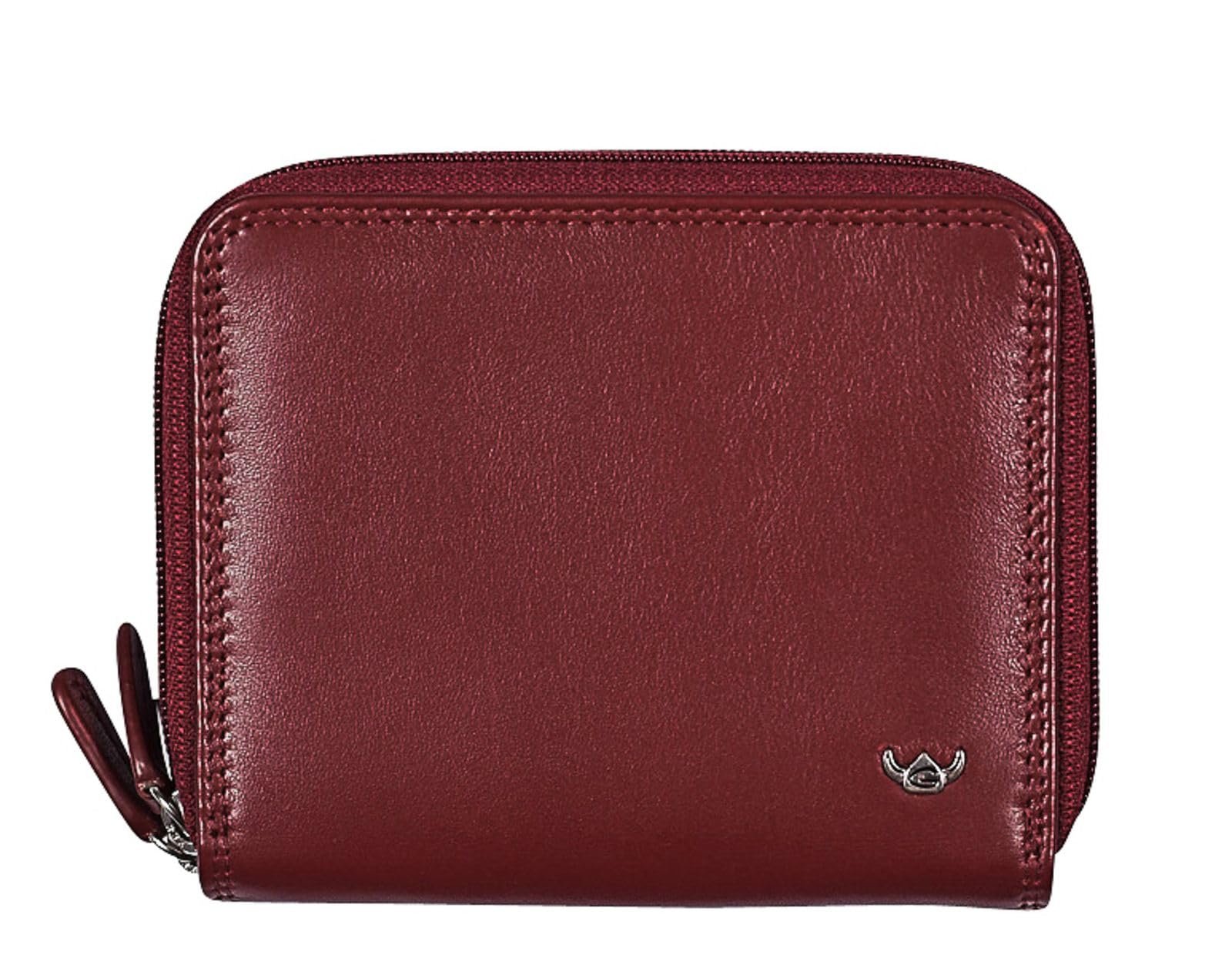 Кошелек Golden Head Polo 2-Zip Red, красный, модный, фото №1