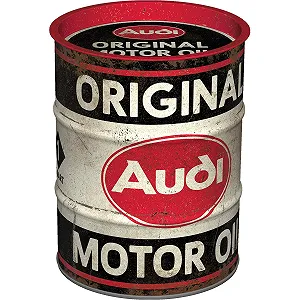 Скарбничка Nostalgic-Art Retro Audi Original Motor Oil металева матова - Фото 1