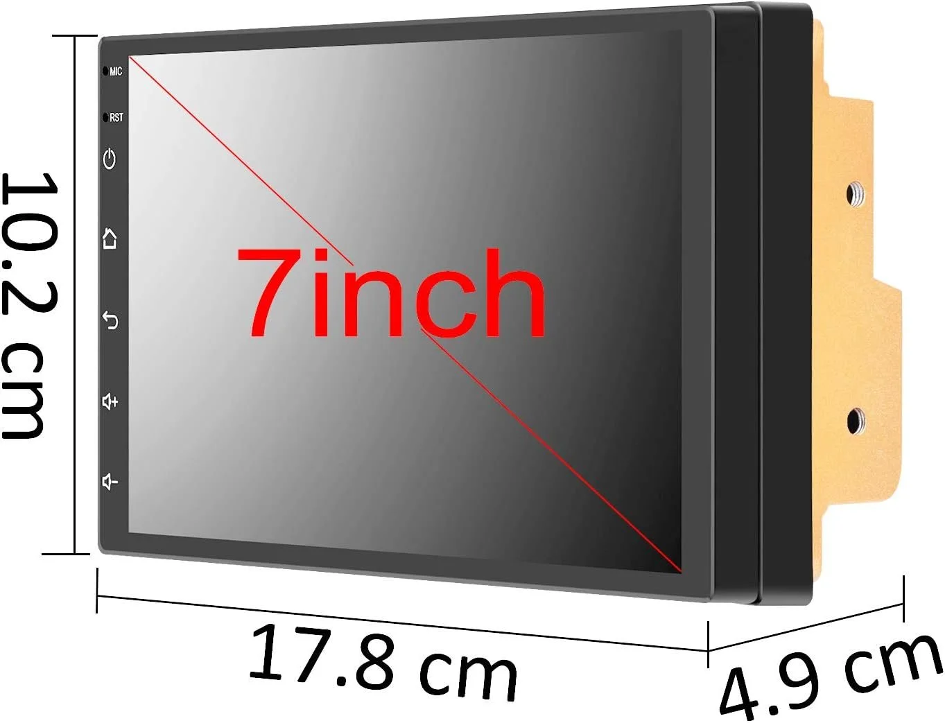 Автомагнітола ANKEWAY AW1003 / 7" / Сенсорна / 2/16Гб / Android 9.1 / Wi-Fi / GPS / Bluetooth / USB / 2DIN, фото №8 Автомагнітола ANKEWAY AW1003 / 7" / Сенсорна / 2/16Гб / Android 9.1 / Wi-Fi / GPS / Bluetooth / USB / 2DIN, фото №8