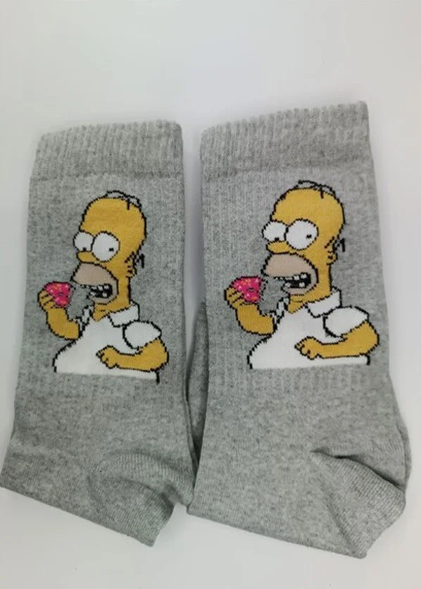 Чоловічі молодіжні шкарпетки високі сірі демісезонні 39 - 44 розмір, фото №1