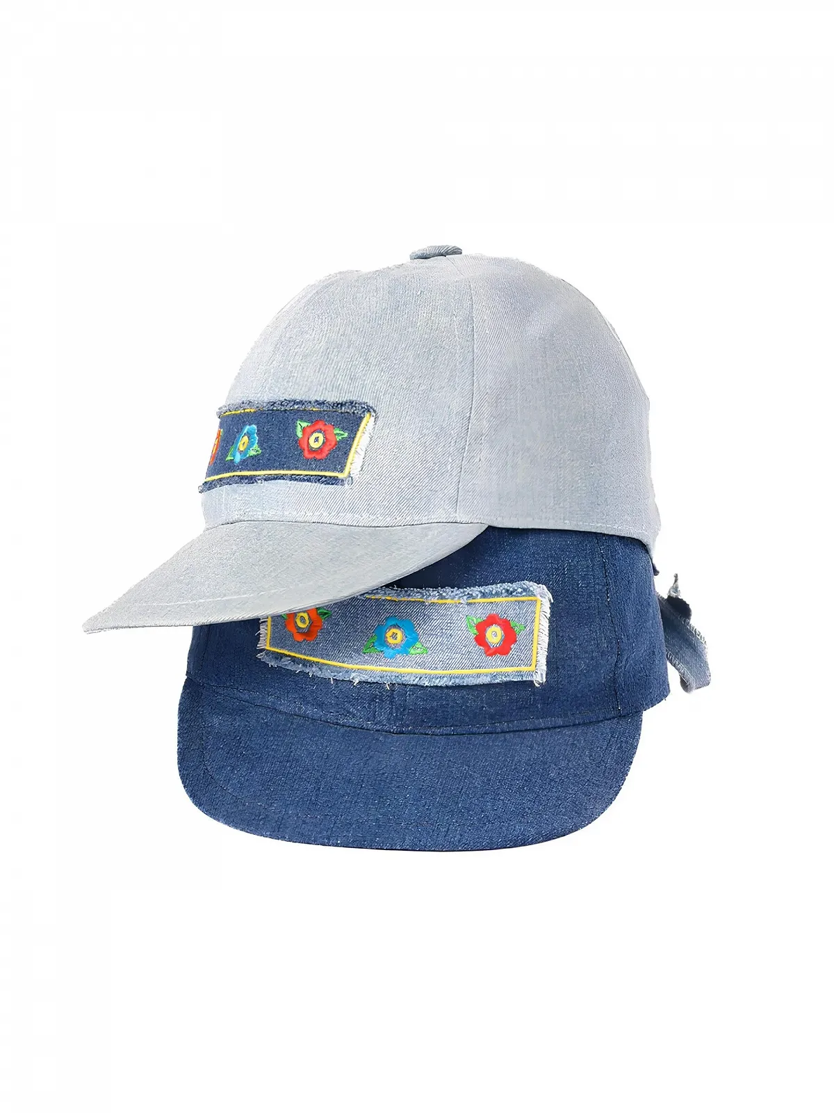 Кепка Riki Browns Girls Blue Jeans Хлопковая Vintage Visor Made in Italy, фото №7