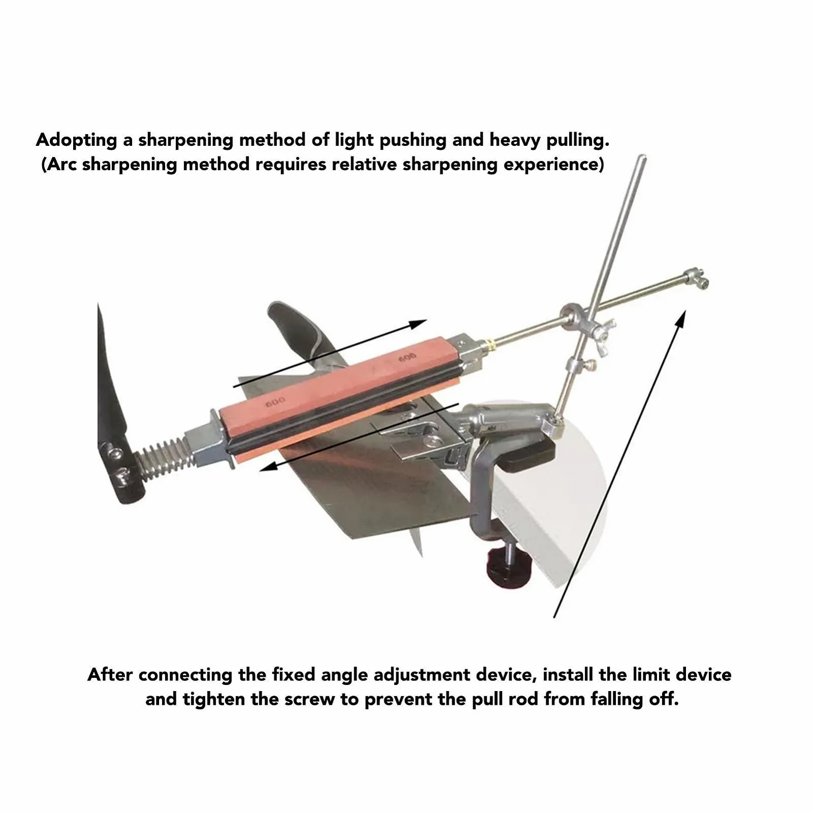 Точильная система Chef многофункциональная с фиксированным углом для ресторанов, фото №2