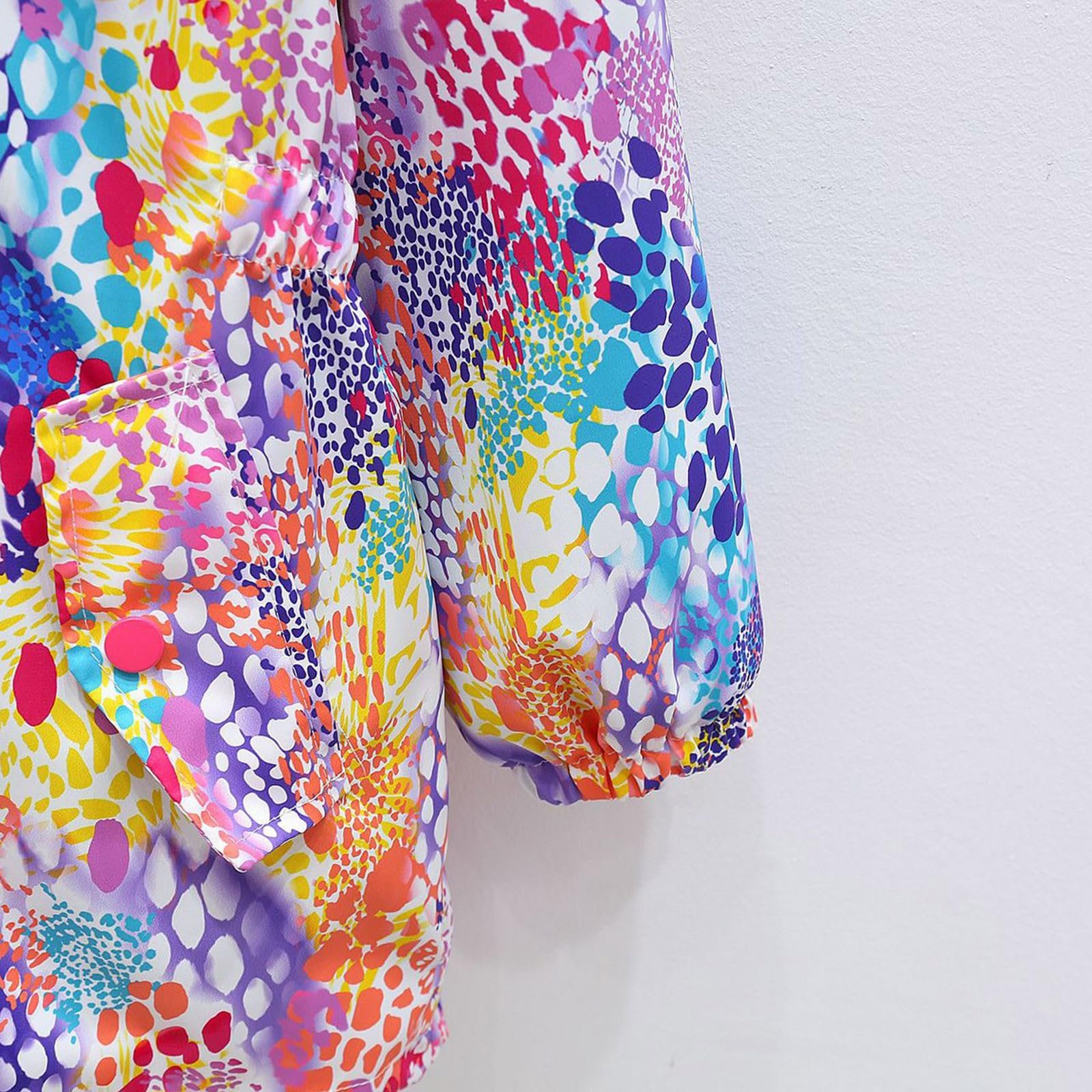 Вітровка Sfwqoifou Дитяча Легка Осіння Спортивна, фото №6 Вітровка Sfwqoifou Дитяча Легка Осіння Спортивна, фото №6