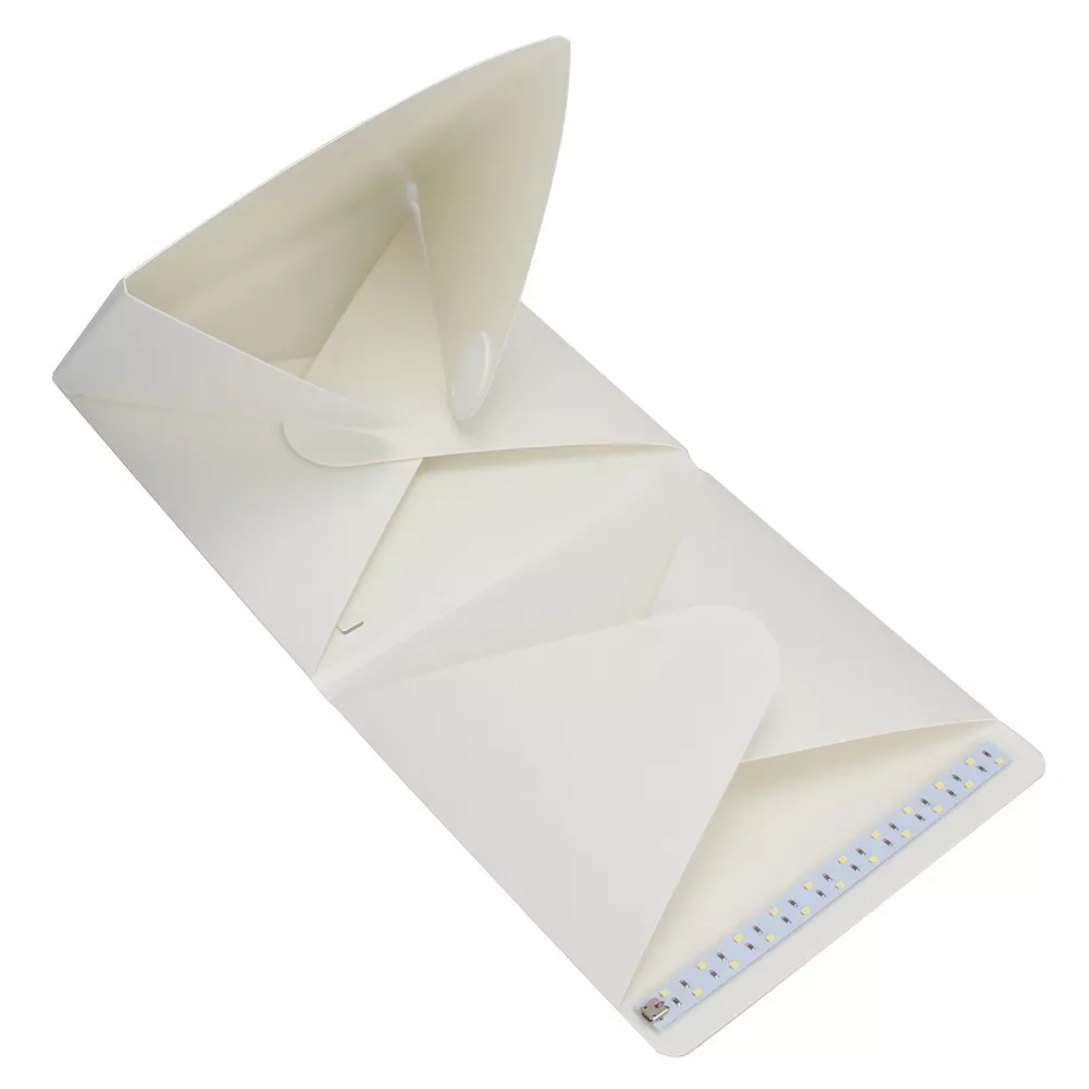 Фотобокс RIAS с LED подсветкой для предметной макросъемки 30*30*30 см c чехлом White 3_00125, фото №3 Фотобокс RIAS с LED подсветкой для предметной макросъемки 30*30*30 см c чехлом White 3_00125, фото №3