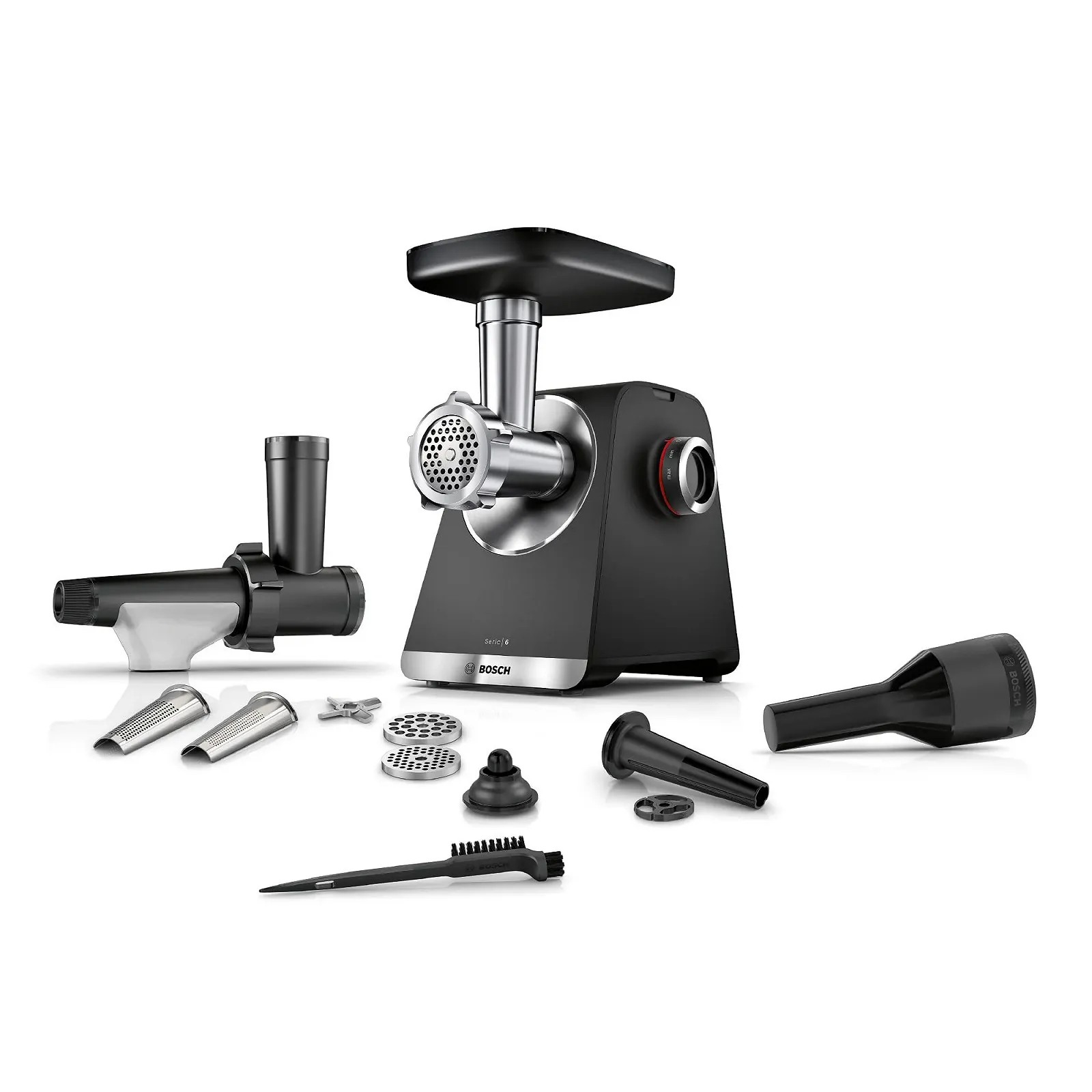 Мясорубка Bosch MultiPower MFWS650B Series 6 2100 Вт Black, фото №1 Мясорубка Bosch MultiPower MFWS650B Series 6 2100 Вт Black, фото №1