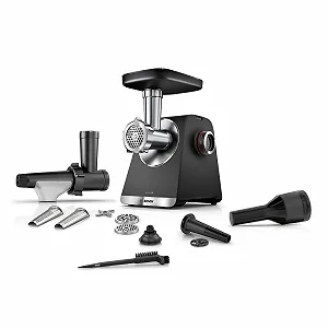 Мясорубка Bosch MultiPower MFWS650B Series 6 2100 Вт Black - Фото 1