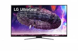Монітор LG Ultragear 48GQ900-B OLED 3840x2160 135cd/m2 1M:1 1ms DCI-P3>98% HDR10 HDMI2.1x3 DP x1 USB-A x4 Чорний 49 дюймів - Фото 1