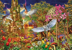 Пазл Clementoni Woodland Fantasy Garden 31707 1500 элементов 59,2 x 84,3 см взрослый synthetic.ua - Фото 1