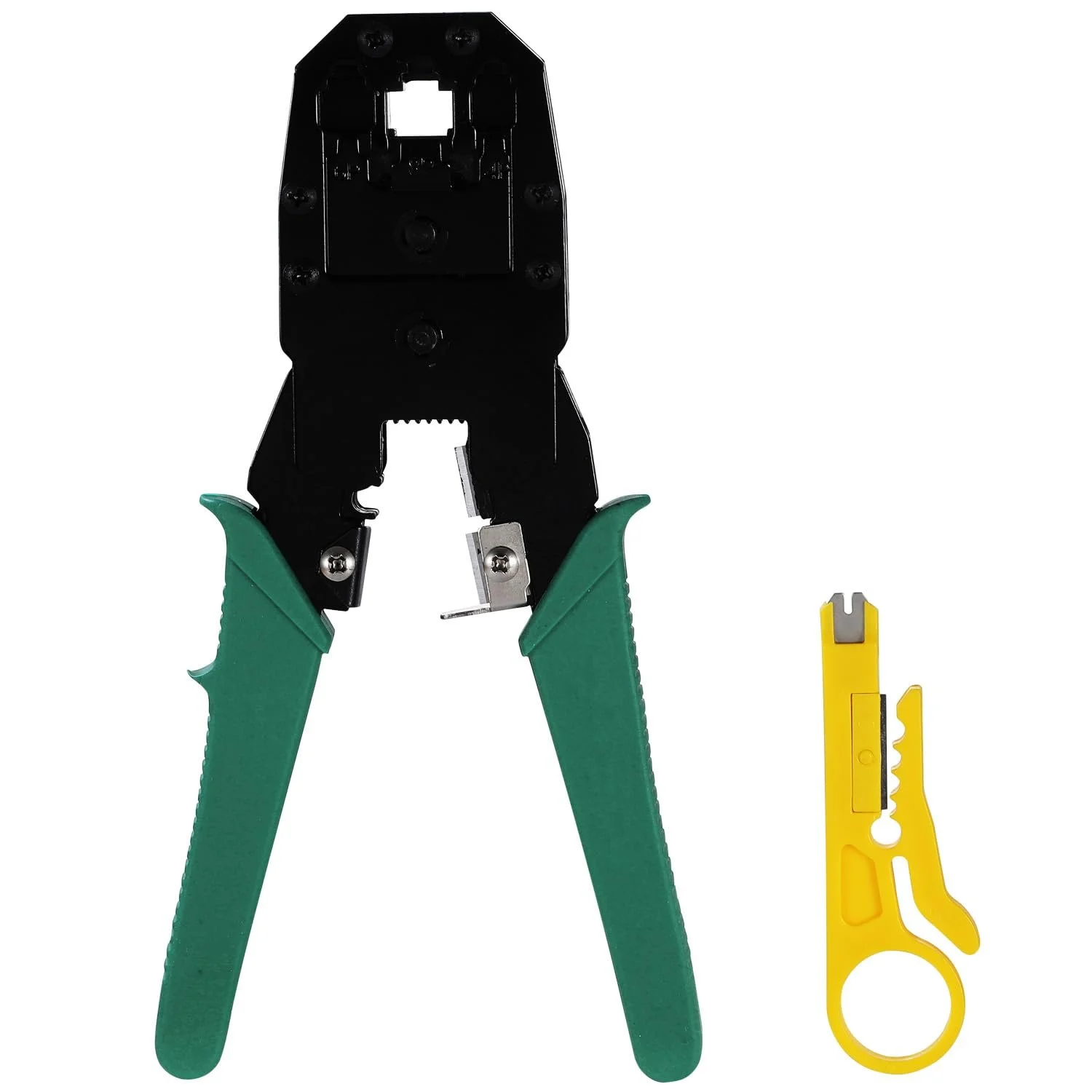 Кримпер и стриппер Greluma Cat5e Cat6 Cat6e RJ11 All in One, фото №1