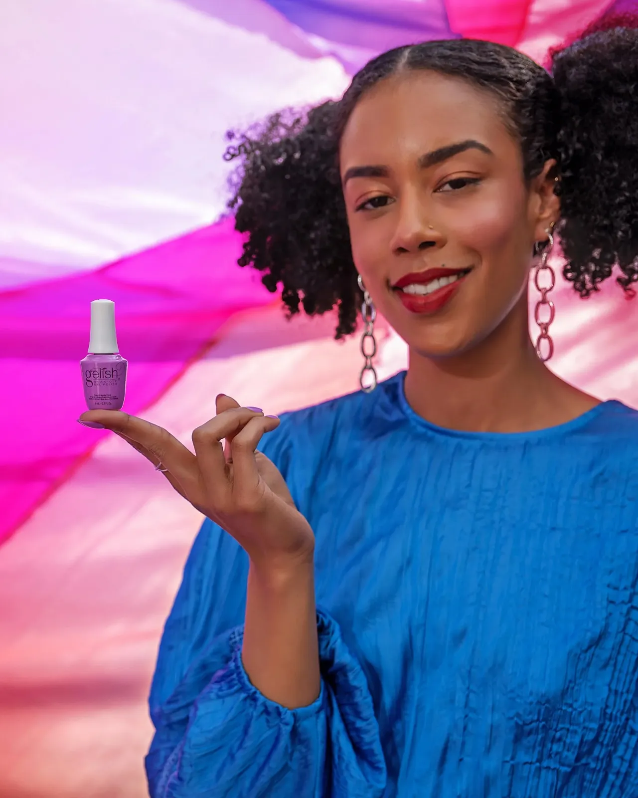 Гель-лак Gelish Mini Got Carried Away UV Фиолетовый 9 мл, фото №3 Гель-лак Gelish Mini Got Carried Away UV Фиолетовый 9 мл, фото №3