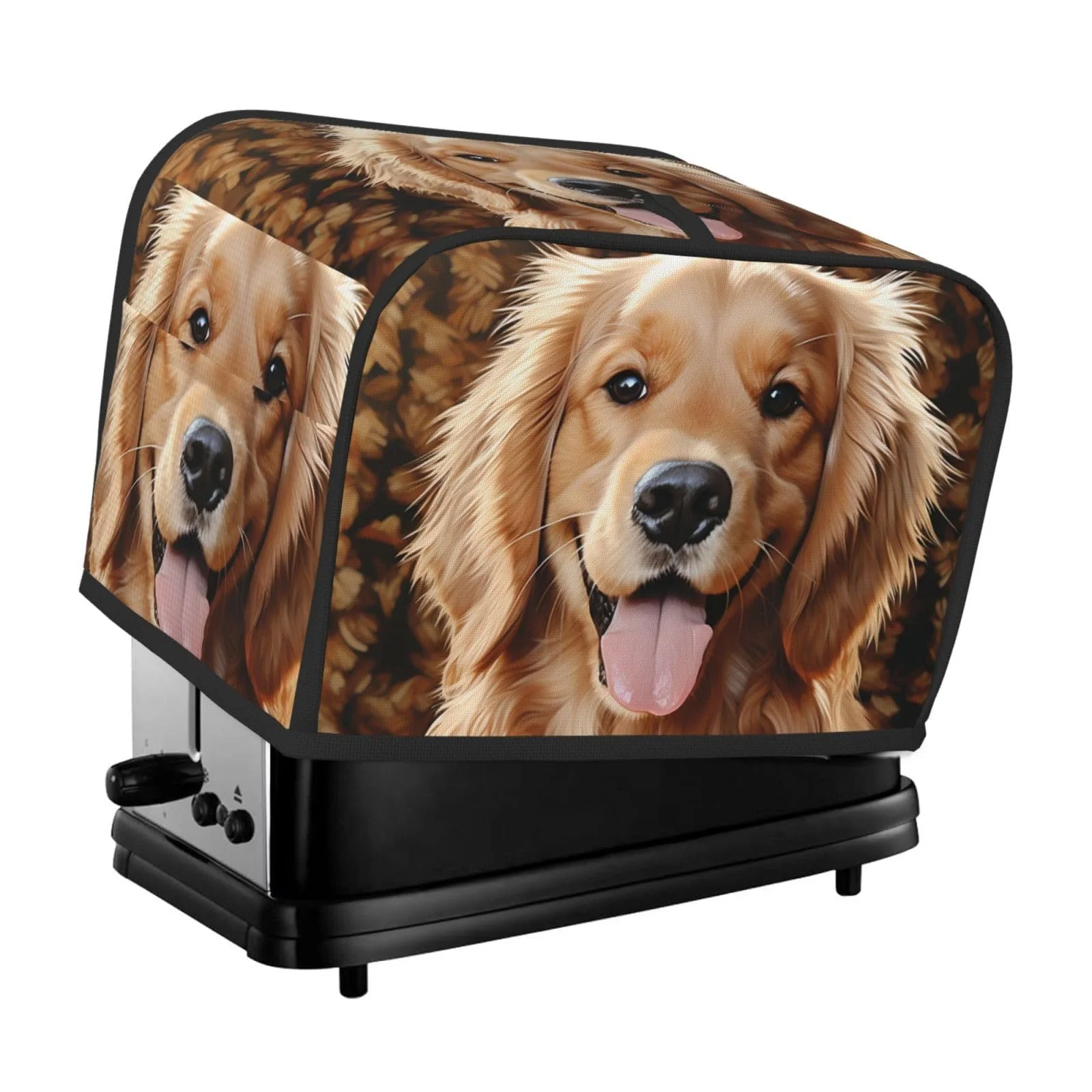 Чохол для тостера на 2 скибочки Golden Retriever, фото №1 Чохол для тостера на 2 скибочки Golden Retriever, фото №1